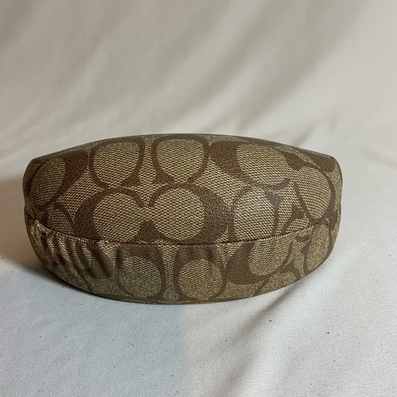 Coach Monogram Hard Clamshell Sunglass Case - Picture 2 of 8